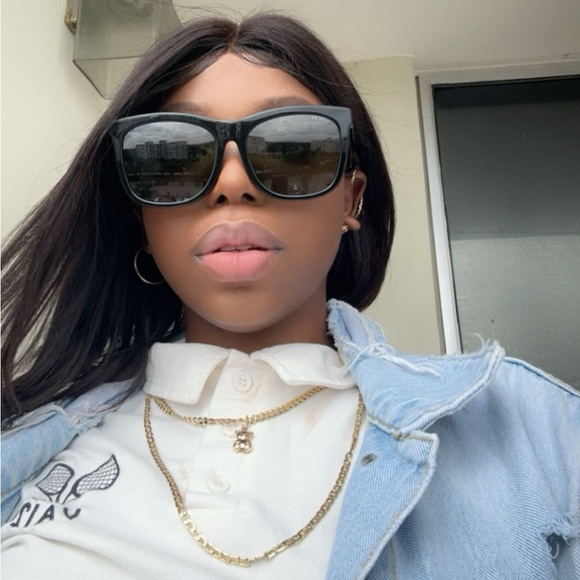 💯 - New Authentic Gucci GG0057SK 002 56 GG0057SK Unisex Sunglasses - Picture 8 of 15